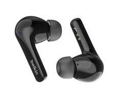 Belaidės Ausinės - Belkin SoundForm Motion, Juodos