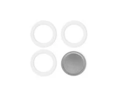Gaskets and filter plate for Bialetti alum. 6-cup moka pots