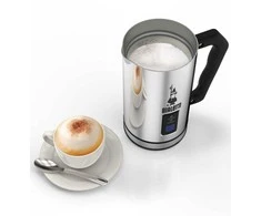 Bialetti MK01 Automatinis pieno putų plaktuvas, Nerūdijančiojo plieno