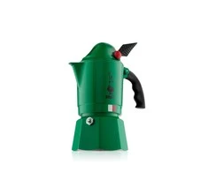 Bialetti Moka Break Alpina Moka kavinukas Žalias