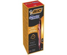 Bic Gelinis rašiklis Gel-Ocity Quick Dry, raudonas, 1 vnt. 494671