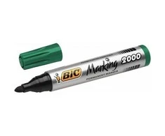 Bic Permanentinis žymeklis Eco 2000 2-5 mm, žalias, pakuotėje 12 vnt. 000026
