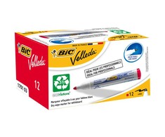Bic Žymeklis baltai lentai Velleda 1701 1-5 mm, raudonas, 1 vnt. 525825