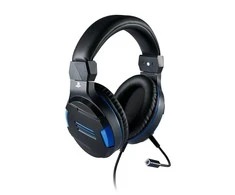Big Ben Bigben Interactive PS4OFHEADSETV3 Ausinės be mikrofono ir ausinės su mikrofonu Laisvų rankų įranga Su lankeliu Juoda, Mėlyna