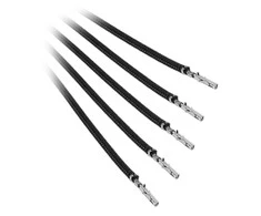 BitFenix Alchemy 2.0 PSU Cable, 5x 20cm – juodos spalvos