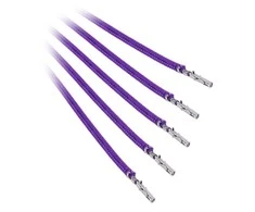 BitFenix Alchemy 2.0 PSU Cable, 5x 40cm – lila