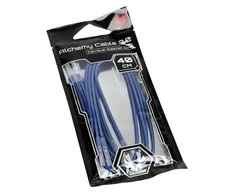 BitFenix Alchemy 2.0 PSU Cable, 5x 40cm – mėlynos spalvos