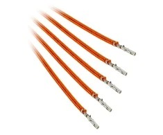 BitFenix Alchemy 2.0 PSU Cable, 5x 60cm – oranžinės spalvos