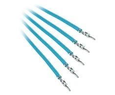 BitFenix Alchemy 2.0 PSU Cable, 5x 60cm – mėlynos spalvos