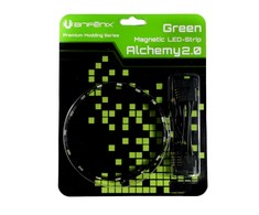 BitFenix Alchemy 2.0 Magnetic LED-Strip – 12cm, 6 LEDs, žalias