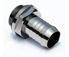 Bitspower tiesi jungtis G1/4 colio AG į 10 mm ID – blizgiai juoda