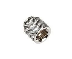 Bitspower adapteris G1/4 colio kištukas į G1/4 colio kištuką – 15 mm, blizgiai juodas