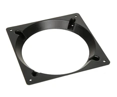 Bitspower FAN ADAPTER 140mm į 120mm – juodos spalvos