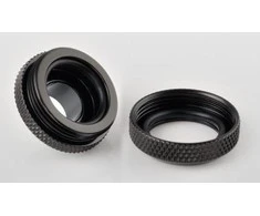 Bitspower Multi-Link Adapteris Connection straight G1/4 inch female thread to 16mm OD hard tube – matte juodas