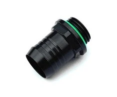 Bitspower jungtis tiesi G1/4 colio AG ant 13 mm vidinio skersmens – matinės juodos spalvos