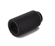 Bitspower Adapteris G1/4 inch female to G1/4 inch male – 30mm, matte juodas