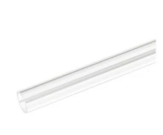 Bitspower None Chamfer PETG Link Tube 12/10mm, 50cm – transparent