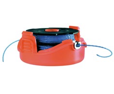 Black &amp; Decker Juodas &amp; Decker Su kasetė su dviguba linija ant ritės, skirta Reflex-Plus sistemai, 2x6m skersmuo 1,5mm Juodas &amp; Decker [A6442-XJ]