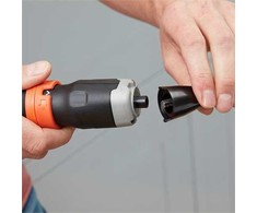 Black &amp; Decker Juodas &amp; Decker Atsuktuvas Juodas &amp; Decker BCF601C-XJ; 6 V + sukimo antgaliai