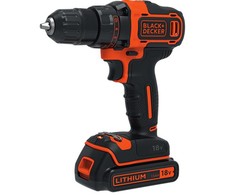 Black &amp; Decker Juodas &amp; Decker Akumuliatorinis suktuvas-gręžtuvas Juodas &amp; Decker BDCDD186K-QW; 18 V; 1x1,5 Ah akum.