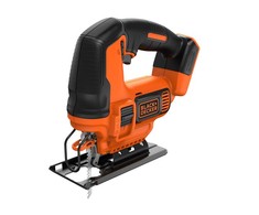 Black &amp; Decker akumuliatorinis siaurapjūklis BDCJS18N be akumuliatoriaus ir kroviklio