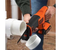Black &amp; Decker Juodas &amp; Decker Akumuliatorinis tiesinis pjūklas Juodas &amp; Decker; 18 V; 1x1,5 Ah akum.