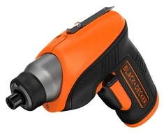 Black &amp; Decker Juodas + DECKER AKUMULIATORIUS ATSUKTUKAS LI-ION 3.6V CS3652LC