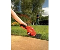 Black &amp; Decker Juodas+DECKER NOŻYCE DO TRAWY 3,6V 10cm