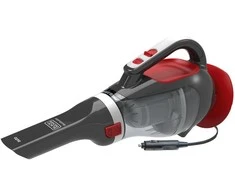 Black &amp; Decker Juodas &amp; Decker automobilinis dulkių siurblys Juodas+DECKER ADV1200-XJ (12W, raudona ir pilka spalvos)