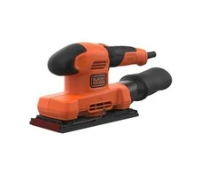 Black &amp; Decker Juodas &amp; Decker Plokštuminis šlifuoklis Juodas &amp; Decker BEW220-QS; 150 W