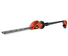 Black &amp; Decker teleskopinės gyvatvorių žirklės GTC1843L20 18V 1x2.0Ah pilnas komplektas