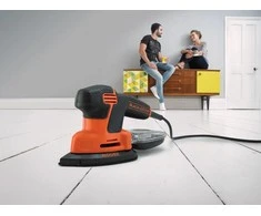 Black &amp; Decker Juodas &amp; Decker Ekscentrinis šlifuoklis su 125 FI 340W AC Bosch GEX 125