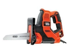 Black &amp; Decker Juodas+DECKER tiesinis pjūklas 500W /RS890K
