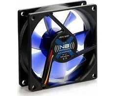 Noiseblocker juodos spalvosSilent korpuso ventiliatoriusXE1 – 92mm