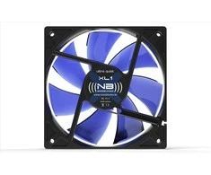 Noiseblocker juodos spalvosSilent korpuso ventiliatoriusXL1 – 120mm