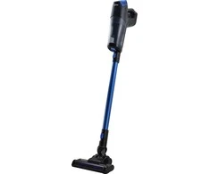 Blaupunkt VCH602BL lazdelinis dulkių siurblys/elektrinė šluota 2-in-1 lazdelinis vakuumas Baterija Dry Cyclonic Be maišelis 0,7 L 135 W Juodas, Mėlyna