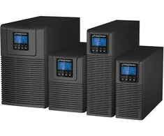 POWERWALK VFI 2000 TG Power Walker UPS On-Line 2000VA, 4x IEC, USB/RS-232, bokštas, EPO, LCD