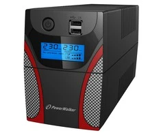UPS Power Walker Line-Interactive 650VA 2x SCHUKO, RJ11 IN/OUT, USB
