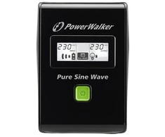 POWERWALK VI 800 SW Power Walker LINE-INTERACTIVE 800VA 2X 230V SCHUKO, PURE SINE WAVE, RJ11/45