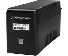 POWERWALK VI 850 LCD Power Walker UPS Line-Interactive 850VA 2x SCHUKO, RJ11, USB, LCD