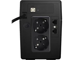 POWERWALK VI 850 LCD Power Walker UPS Line-Interactive 850VA 2x SCHUKO, RJ11, USB, LCD
