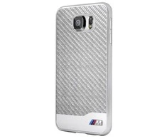 Samsung Galaxy S6 BMW dėklas (BMHCS6MDCS) sidabrinės spalvos