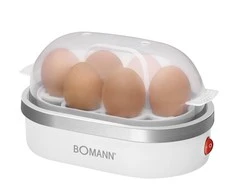 Bomann kiaušinių viryklė EK 5022 Balta, 400 W