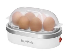 Bomann kiaušinių viryklė EK 5022 Balta, 400 W