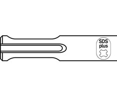 Bosch SDS plus smailas kaltas l=250 mm