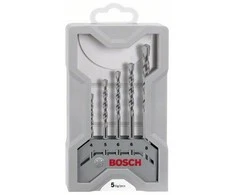 Grąžtas Bosch 5 Sidabrinis Percussion kompl X-Pro Line, 4,5,6,6,8mm