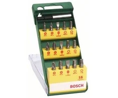 Bosch 16 dalių suktuvo antgalių komplektas