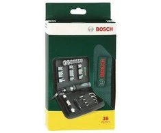 Grąžtas 38 dalių priedų komplektas Bosch 2607019506