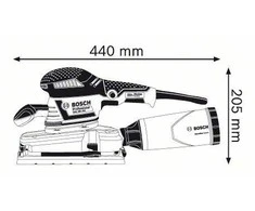Bosch Vibracinis šlifuoklis GSS 280 AVE