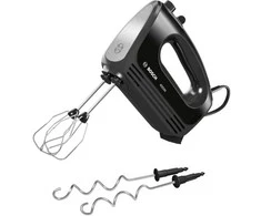 Plakiklis Bosch MFQ2420B Rankinis maišytuvas, CleverMixx, 400 W, Juoda, šiaušto nerūdijančio plieno